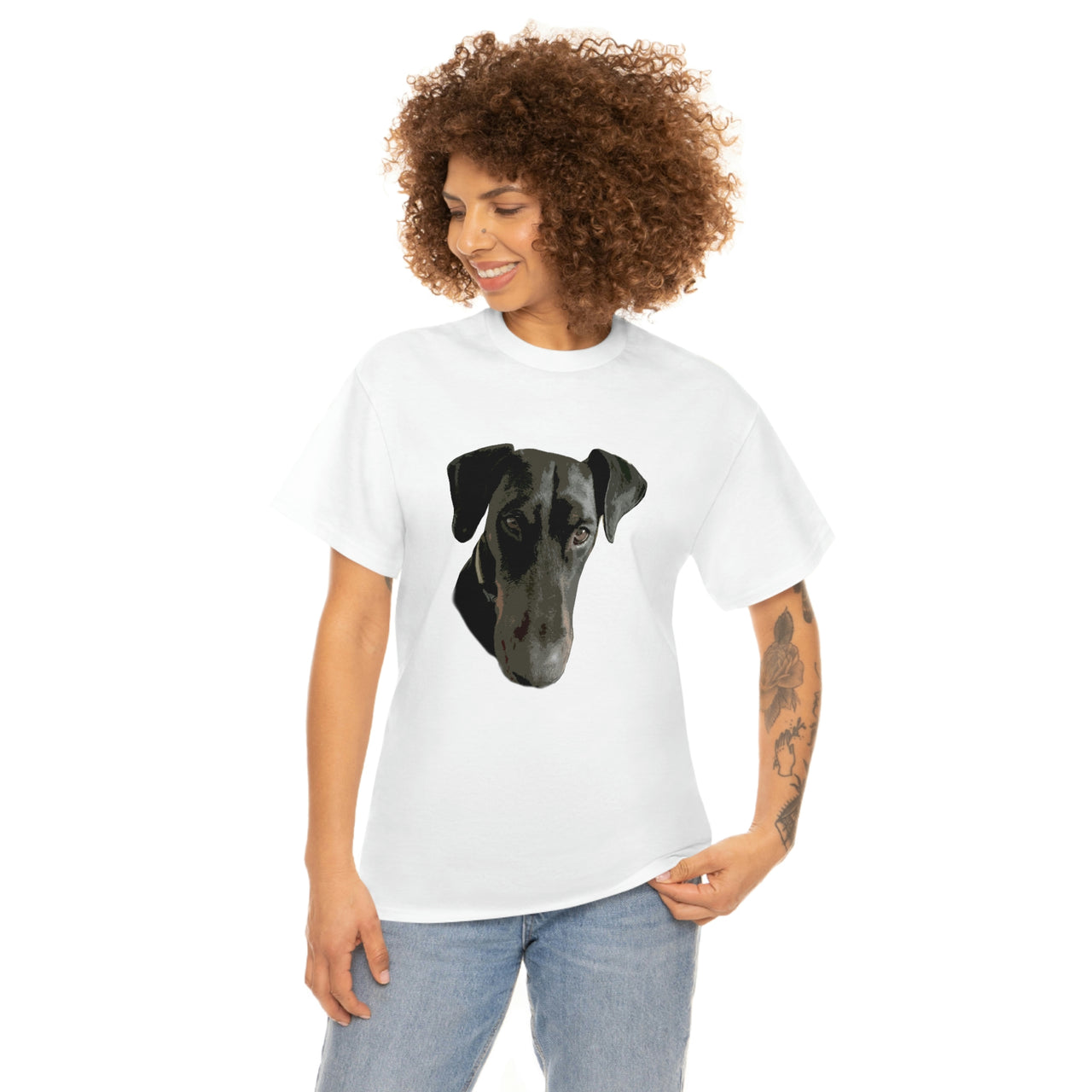 Dobermann Head Tshirt