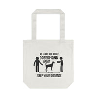 Thumbnail for At Least One Adult Dobermann Tote Bag