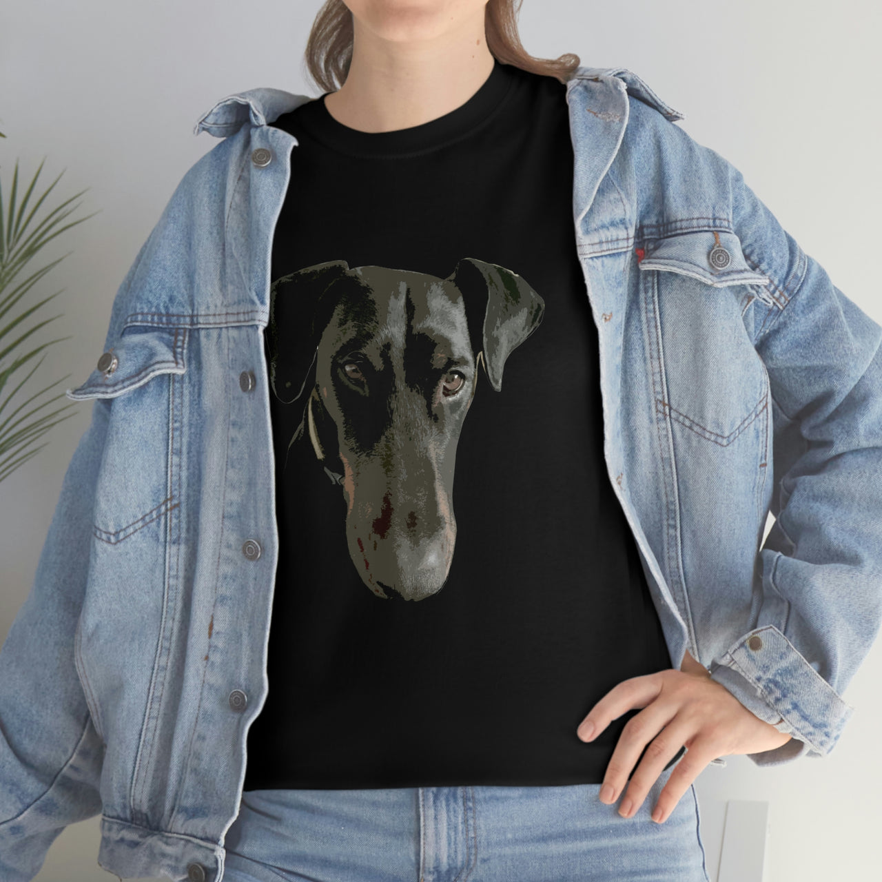 Dobermann Head Tshirt