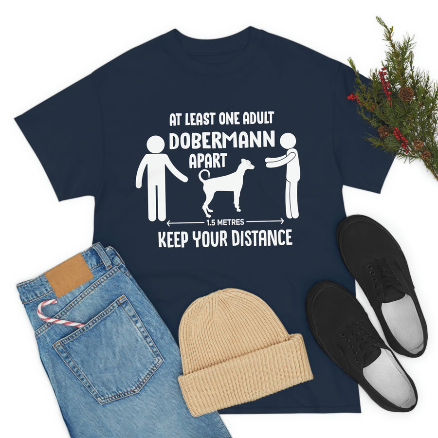 At Least One Adult Dobermann Apart T-shirt