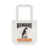 Thumbnail for Unless it's Raining Dobermann Tote Bag