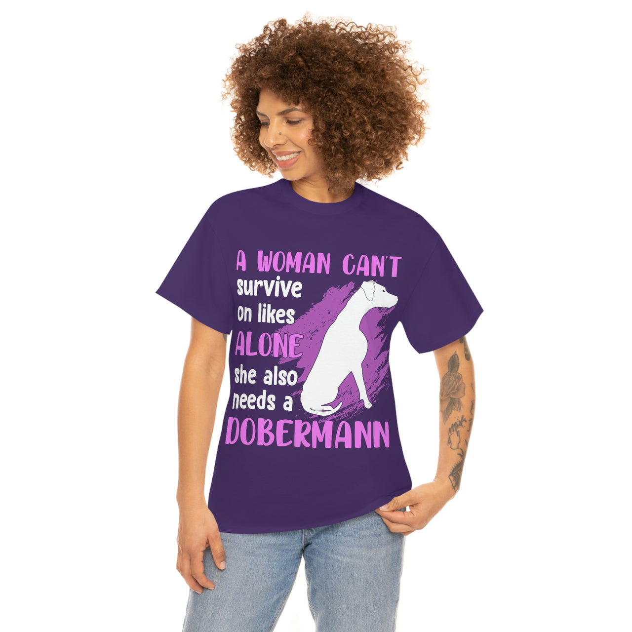 A Woman Can't Survive on Likes Alone T-shirt