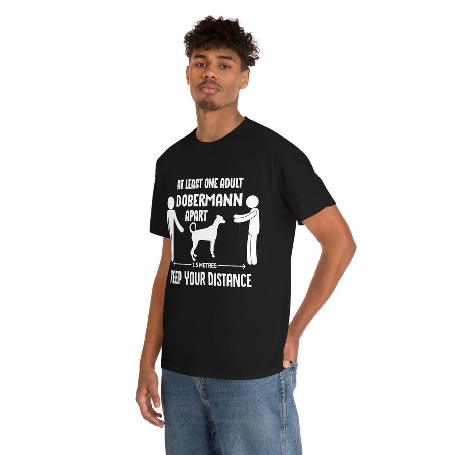 At Least One Adult Dobermann Apart T-shirt
