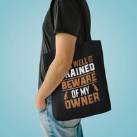 Thumbnail for I'm Well Trained Dobermann Tote Bag